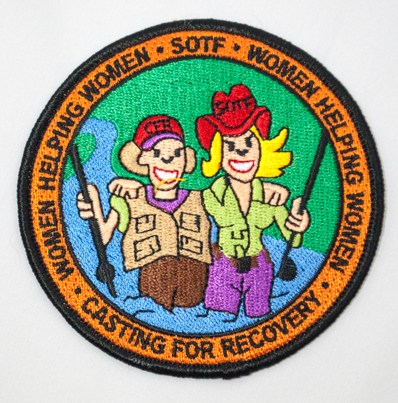Casting for Recovery Patch - Sisters on the Fly