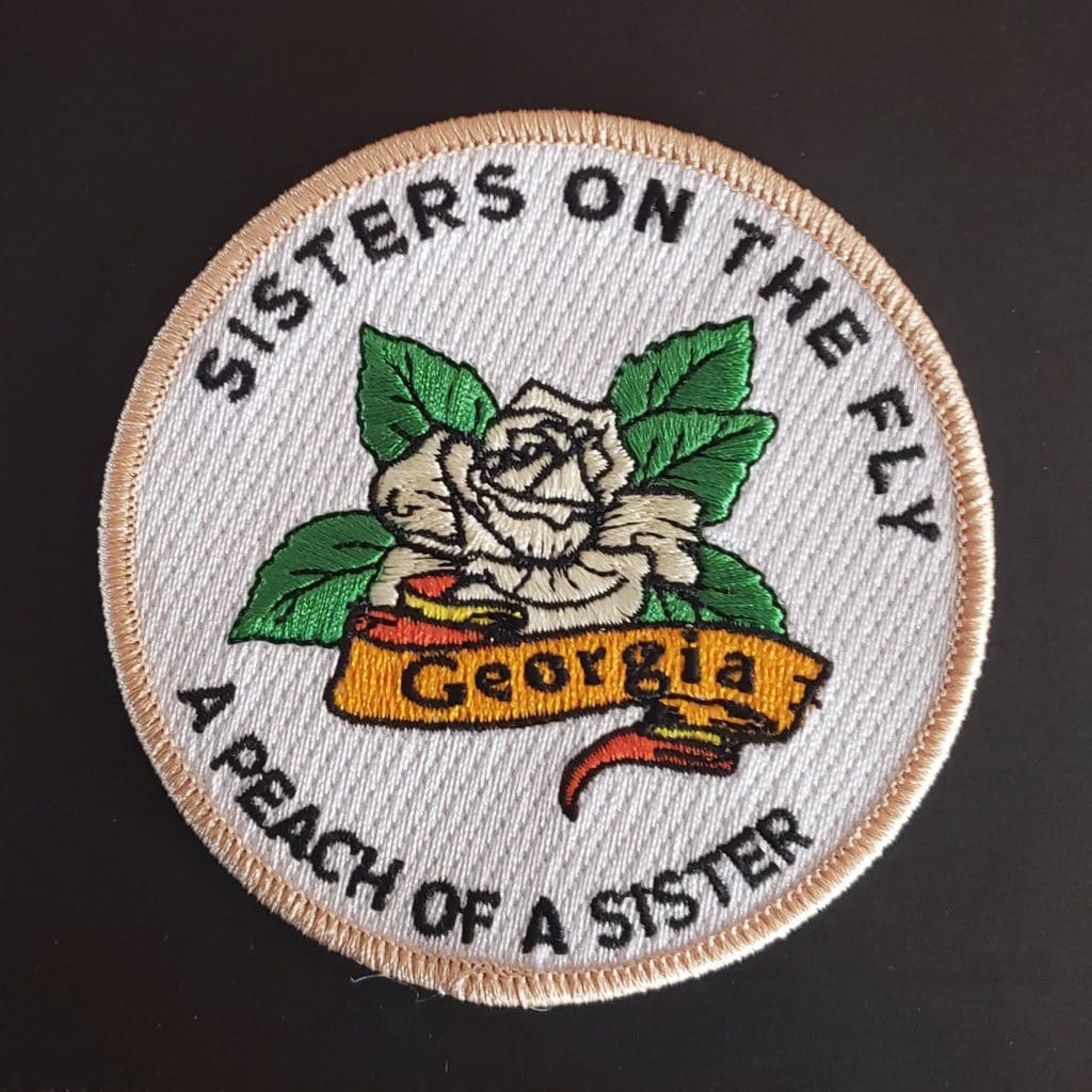 State Patch Sisters on the Fly